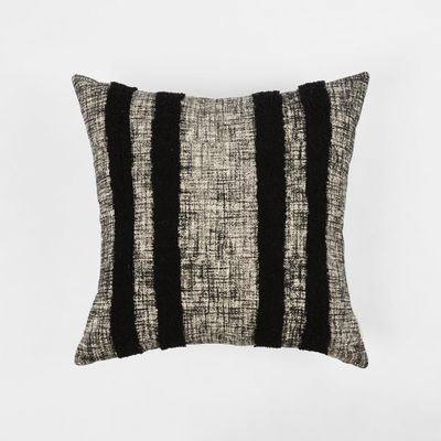 Stanly Cushion Cover 50x50cm Black/Grey