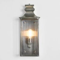 Westpoint Outdoor Wall Light Medium Antique Silver