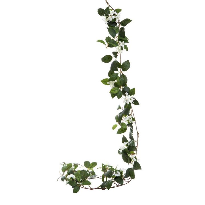 Star Jasmine Garland 1.78m Cream