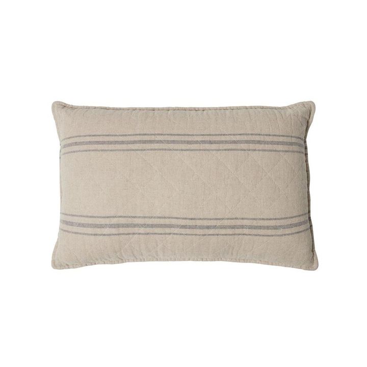 French Bl Stripe Cushion 40x60 - Cover only