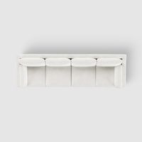 Clovelly 4 Seat Modular Sofa Ivory