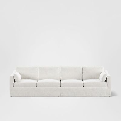 Clovelly 4 Seat Modular Sofa Ivory
