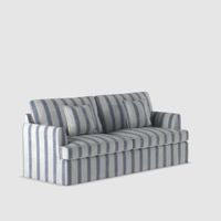 Byron Hamptons 3 Seat Sofa Blue Sky