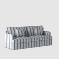 Byron Hamptons 3 Seat Sofa Blue Sky