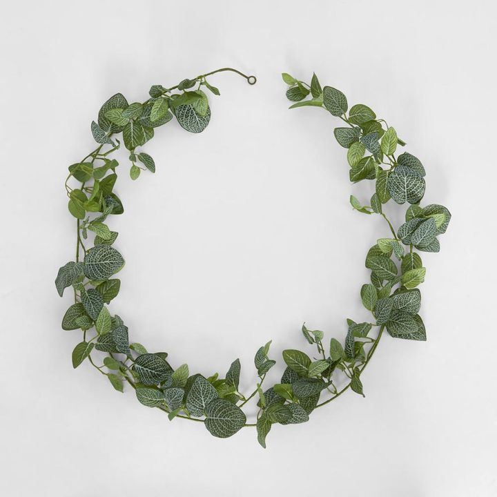 Real Touch Green Fittonia Garland