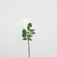 Real Touch Rose Stem White