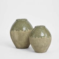 Antigua Stoneware Vase Small