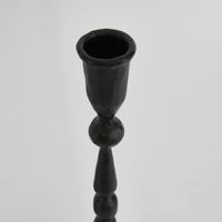 Jonah Forged Iron Candle Holder Set of 3