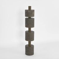 Halo Sculpture Swirl Resin Coco