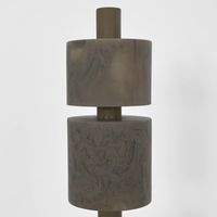 Halo Sculpture Swirl Resin Coco