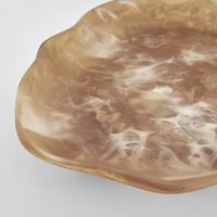 Halo Bowl Swirl Resin Toffee