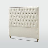 Queenscliff Tufted Bedhead King Beige