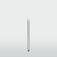 Brighton Bedhead Queen Ivory with Blue piping