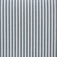 Newport Bedhead Queen White & Blue Pin stripe