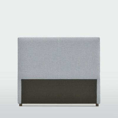 Newport Bedhead Queen White & Blue Pin stripe