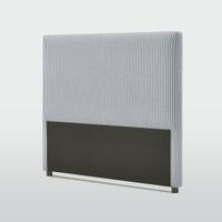 Newport Bedhead King White & Blue Pin stripe