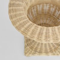 WICKER URN