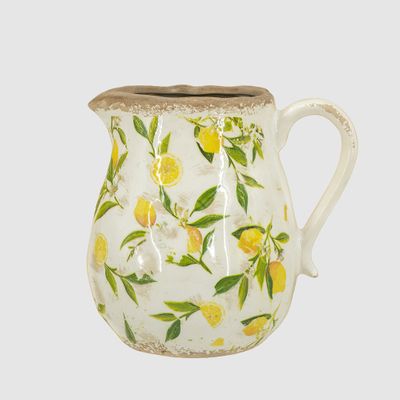 Lemon Pitcher Vase LGE