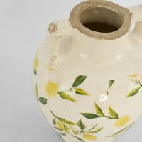 Lemon Vase With Handle
