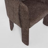 Clara Dining Chair with arms Cocoa