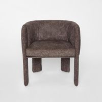 Clara Dining Chair with arms Cocoa