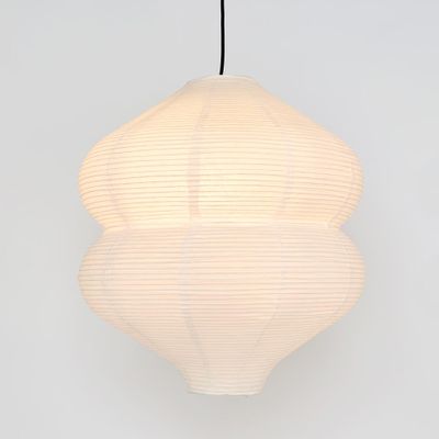 Kyoto Paper Ceiling Shade Only Small White