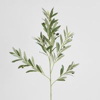 Single Olive Spray 89cm