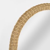 Long Island Mirror  Arch Rattan