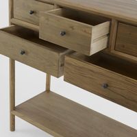 Cambridge 5 Drawer Shelf Elm Natural