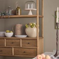 Cambridge 5 Drawer Shelf Elm Natural