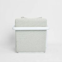Argo Armchair Ecru with white frame Outdoor