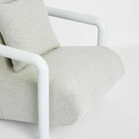 Argo Armchair Ecru with white frame Outdoor