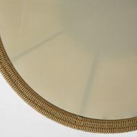 Cassius 1.2m Round Dining Table Natural Outdoor