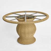 Cassius 1.2m Round Dining Table Natural Outdoor