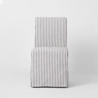 Slip Cover Only - Clifton Dining Chair  Blue Stripe