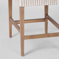 Slip Cover Only - Clifton Counter Stool Only Beige Stripe