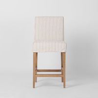 Slip Cover Only - Clifton Counter Stool Only Beige Stripe