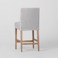 Slip Cover Only - Clifton Counter Stool Blue Stripe