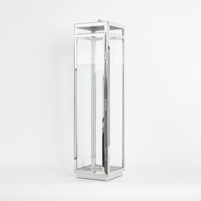 Charlotte Lantern Large Nickel