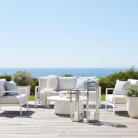 Charlotte Lantern Medium Nickel - Outdoor