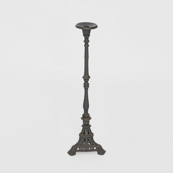 Latika Cast Iron Candle Holder