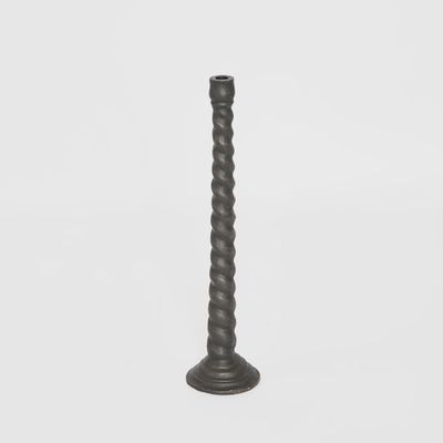 Zeke Cast Iron Candle Holder