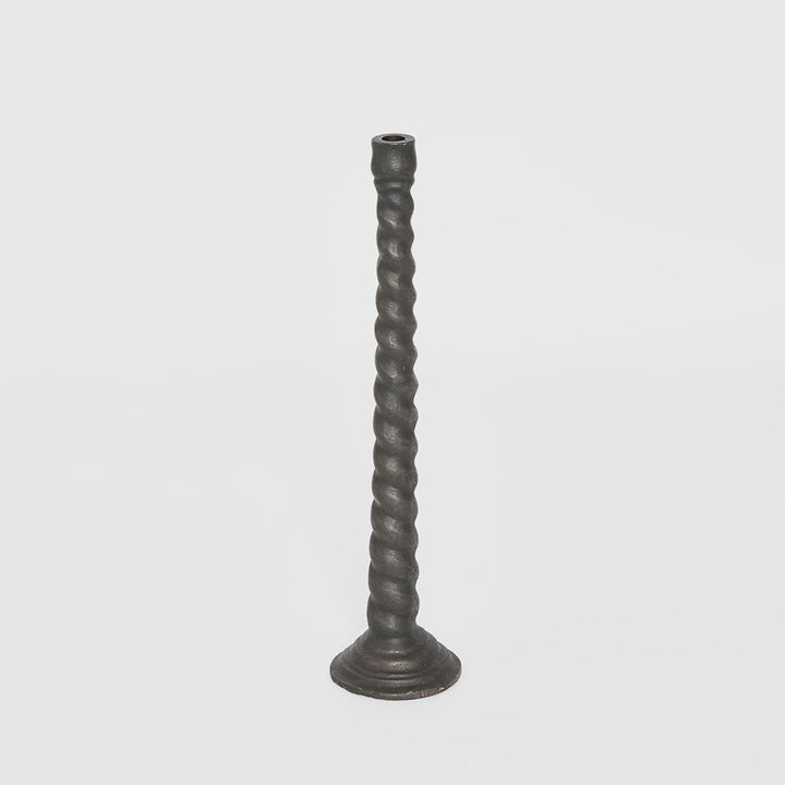 Zeke Cast Iron Candle Holder