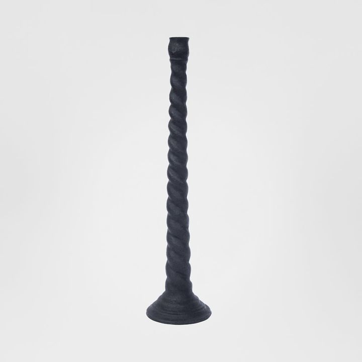 Zeke Cast Iron Candle Holder