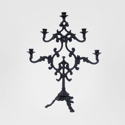 Sophia Cast Iron Candle Holder
