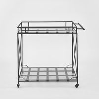 Sheffield Bar Cart Outdoor & Glass