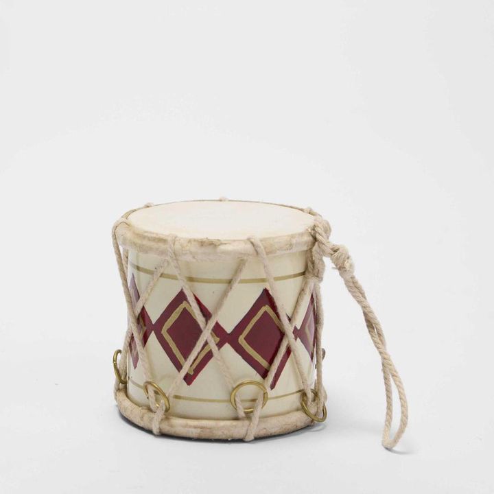 Rawhide Diamond Drum Small Red