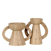 Eden Travertine Sculpture Short