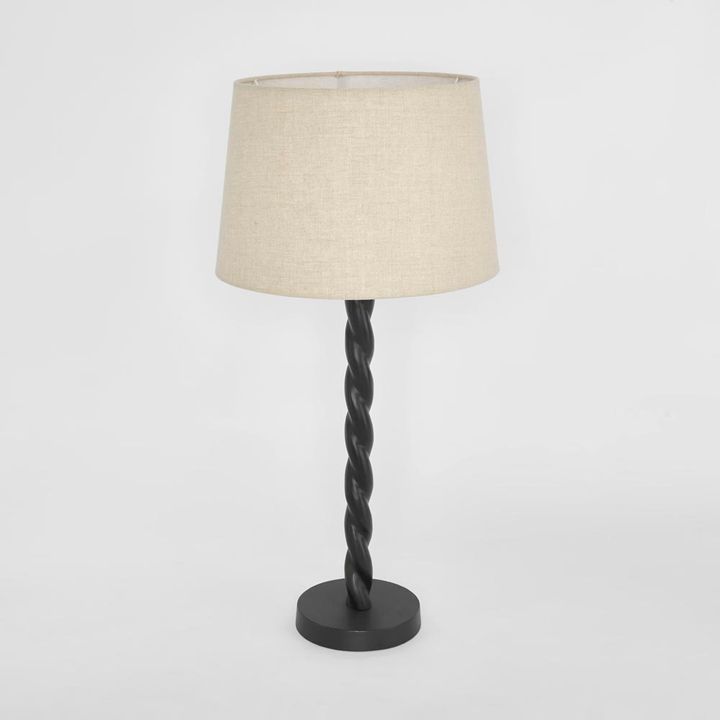 Papillon Table Lamp Base Black - Base Only