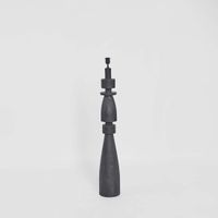 Magnus Floor Lamp Base Black- Base Only
